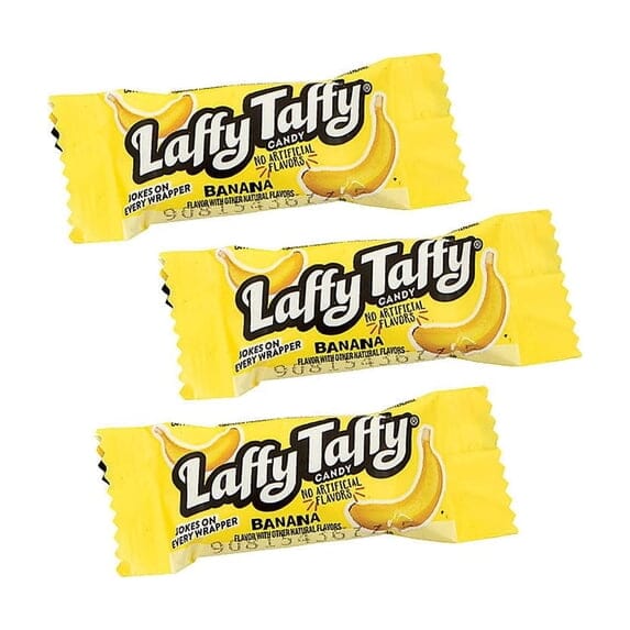 Laffy Taffy Candy Variety Pack (Apple, Cherry, Banana) 3.25 Pound Laffy Taffy 