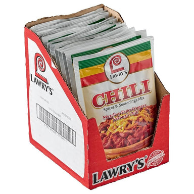 Lawry's Chili Spices and Seasonings Mix, 1.48 Ounce Lawry's 1.48 Oz-12 Pack 