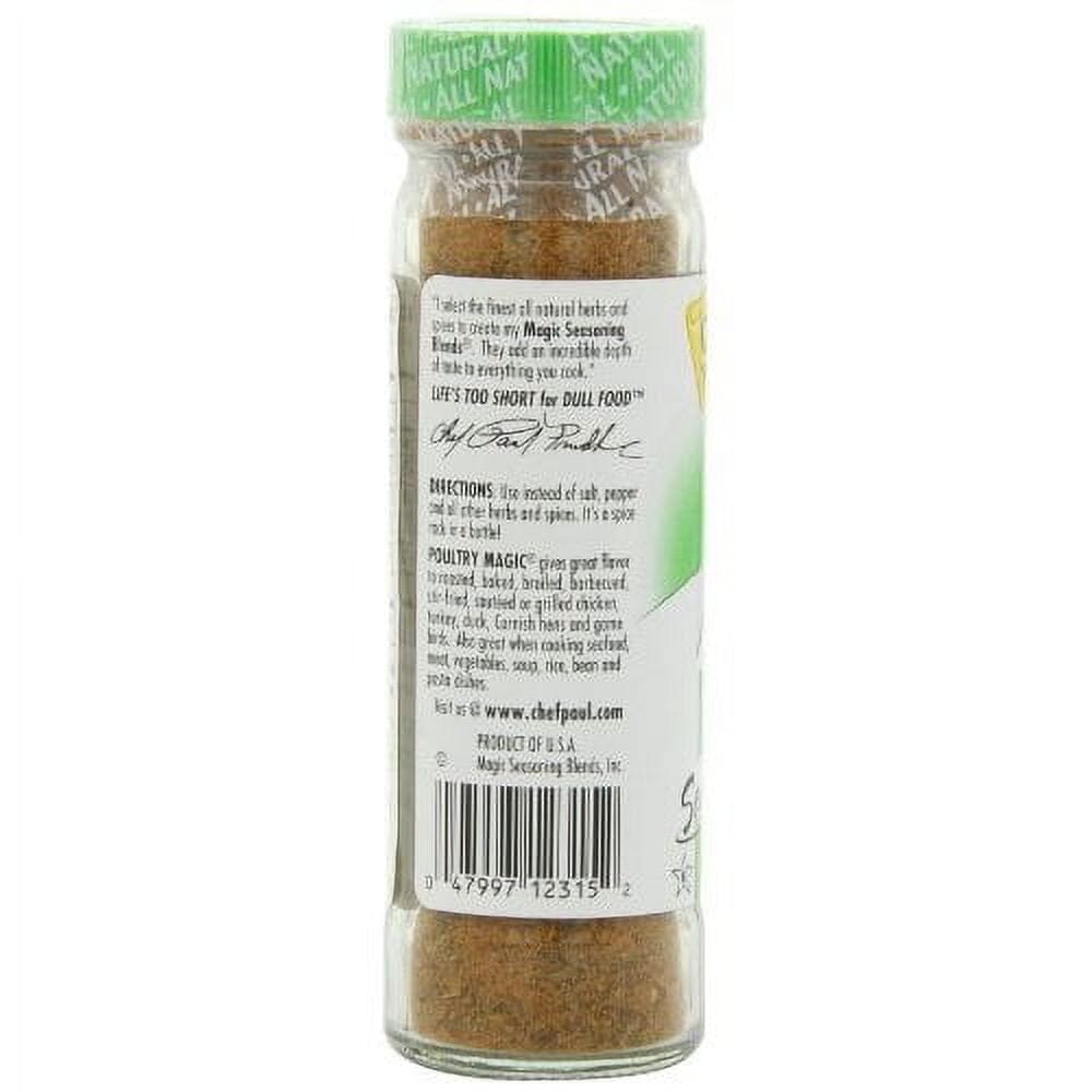 Magic Seasoning Blends Chef Paul Prudhommes Poultry Magic, 2 oz Chef Paul Prudhomme 