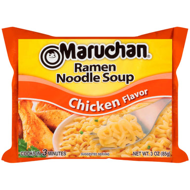 Maruchan Ramen, Chicken, 3-Ounce Packages Maruchan Ramen 