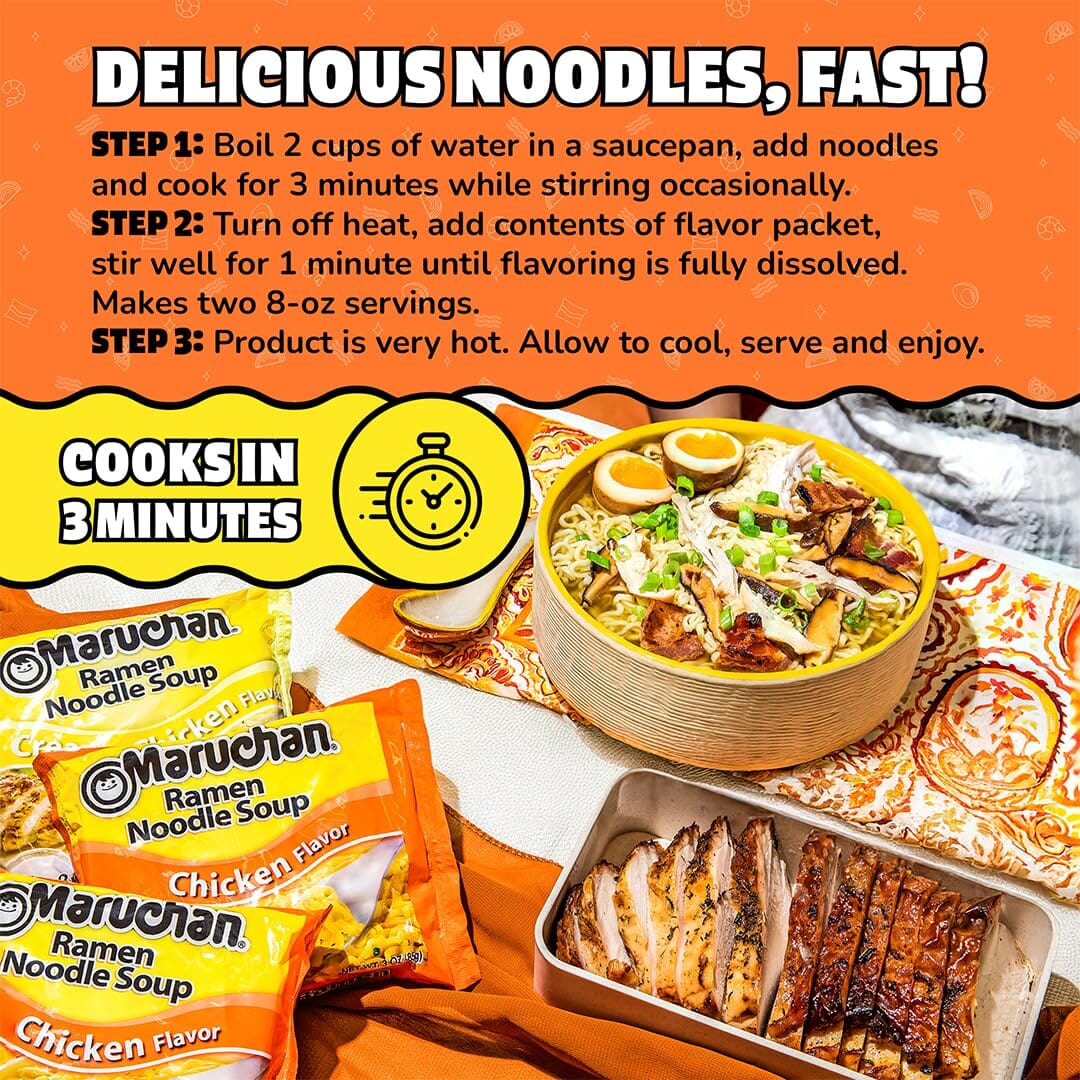 Maruchan Ramen Noodle Soup, Chicken Flavor Maruchan Ramen 