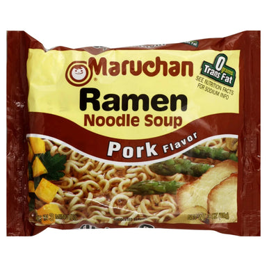 Maruchan Ramen, Pork, 3-Ounce Packages Maruchan Ramen 3 Ounces 