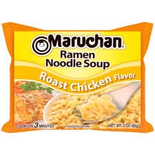 Maruchan Ramen, Roast Chicken, 3-Ounce Packages Maruchan Ramen 3 Ounces 