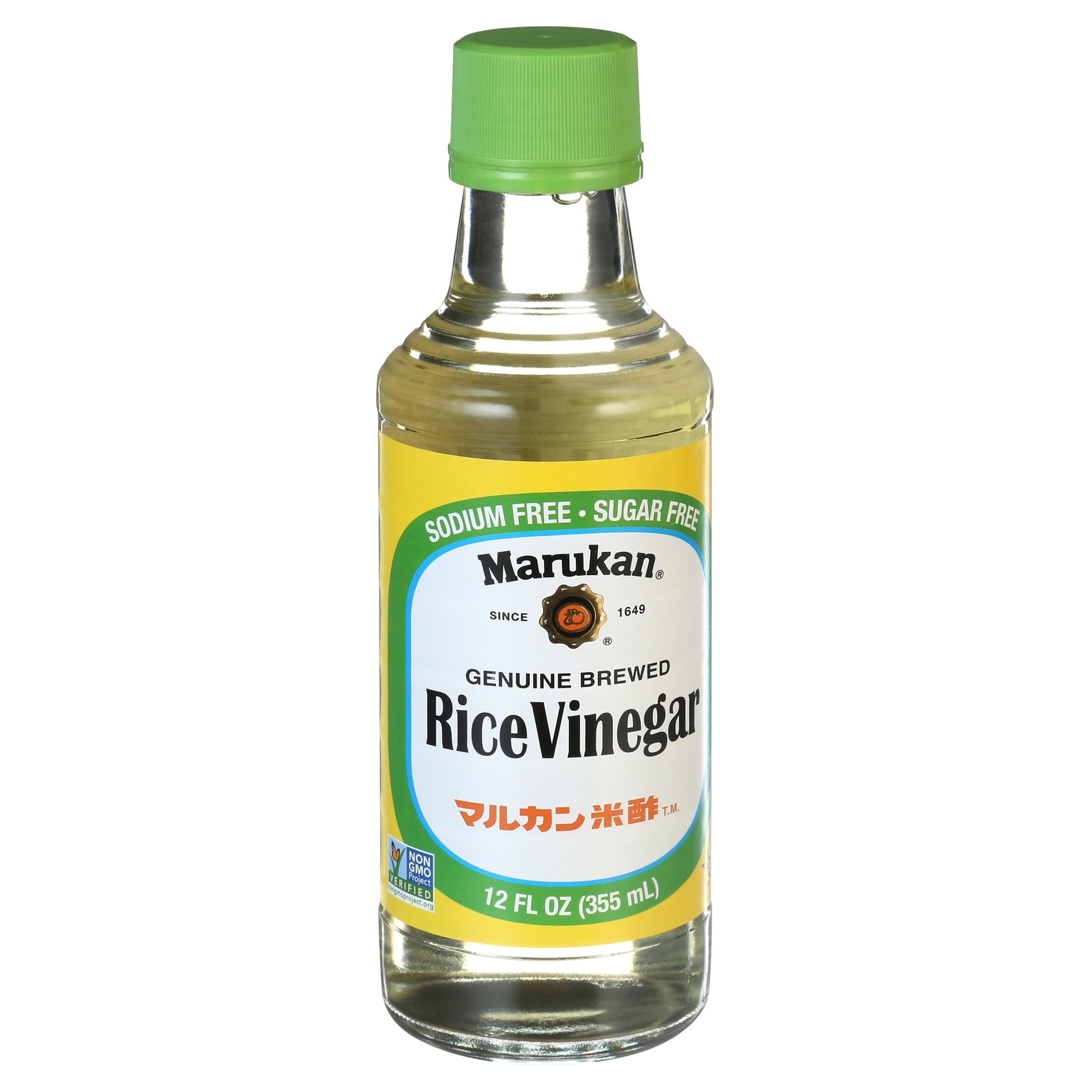 Marukan Genuine Brewed Rice Vinegar, 12 Fl Oz Marukan 