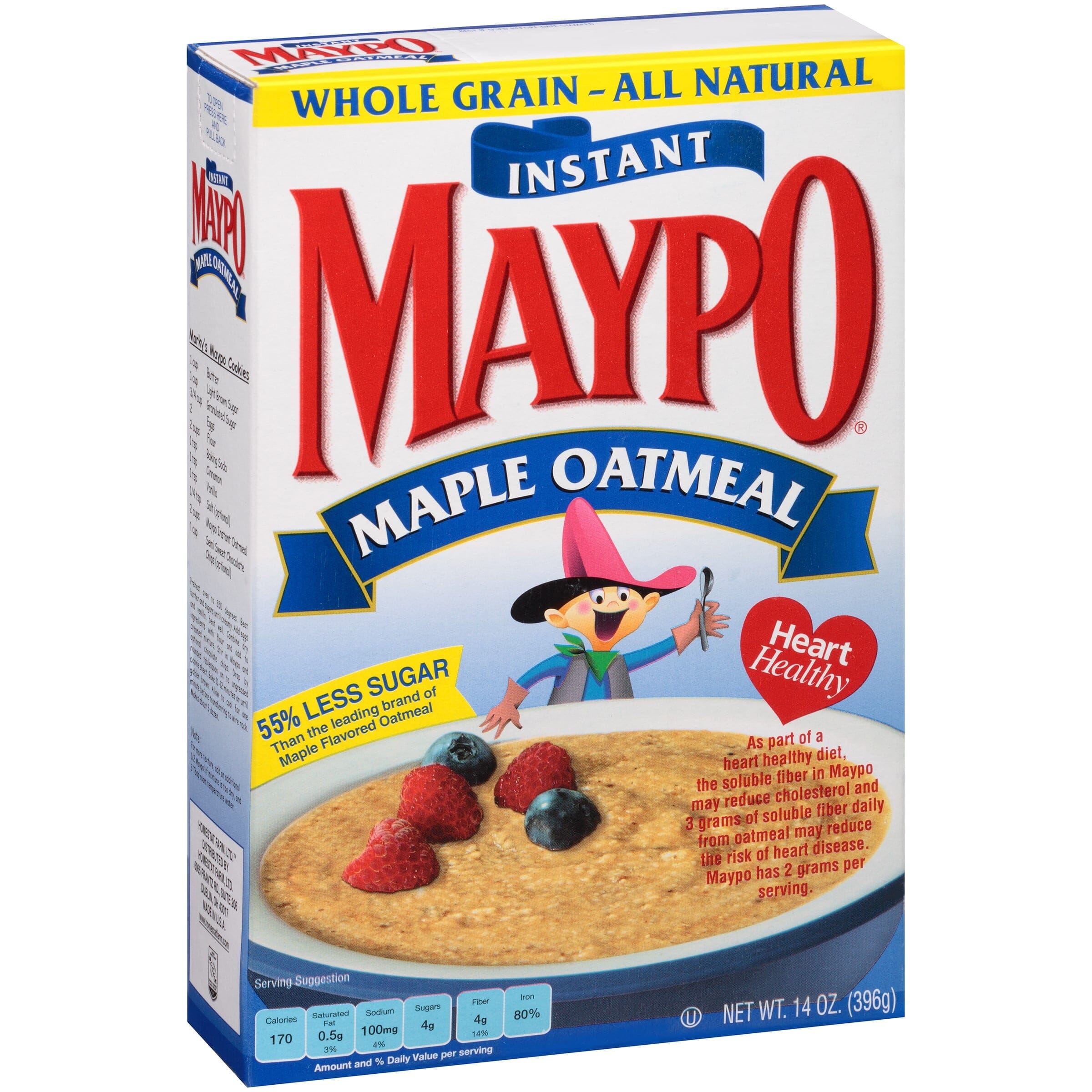 Maypo Instant Maple Oatmeal, 14 Ounce Maypo 