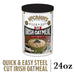 McCann's Steel Cut Irish Oatmeal, Quick & Easy, 24 Ounce Mccanns 