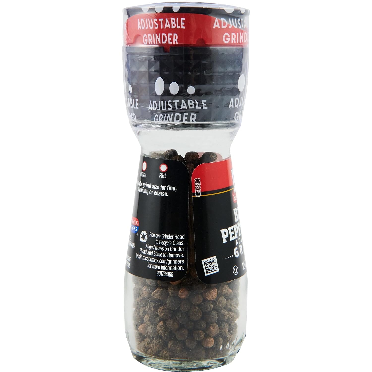 McCormick Black Peppercorn Grinder, 1.24 oz McCormick 