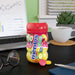 Mentos Gum Sugar-Free Tropical Red Fruit Lime Chewing Gum, 50 Regular Size Pieces, Bottle Mentos 