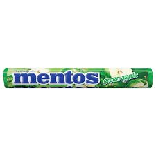 Mentos Rolls, Green Apple, 1.32 Ounce Mentos 1.32 Ounce 