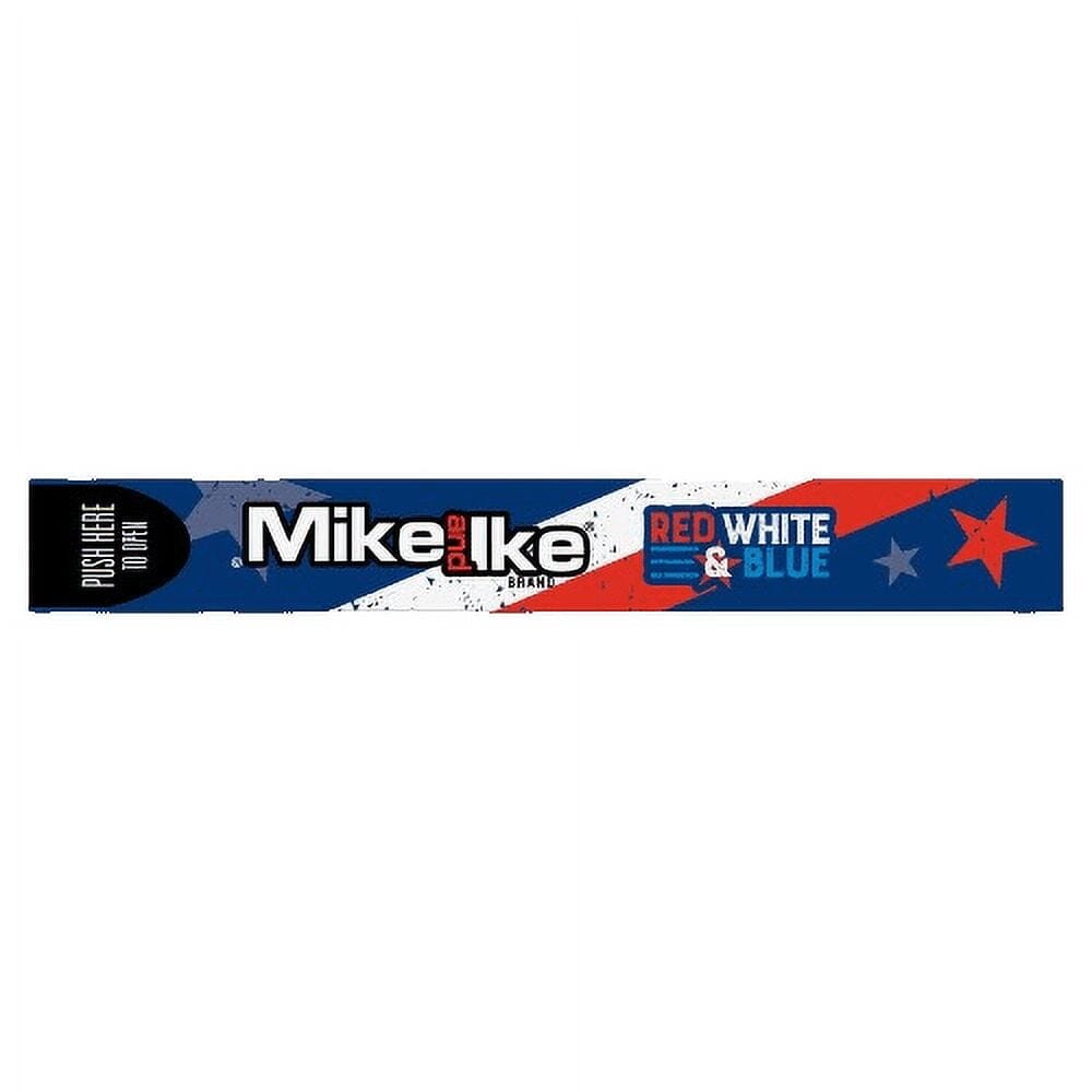 Mike and Ike Red, White and Blue 4.25 oz. Theater Box Just Born 