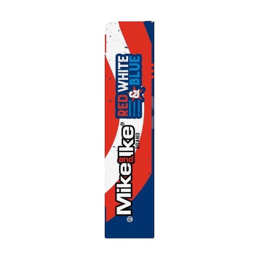 Mike and Ike Red, White and Blue 4.25 oz. Theater Box Just Born 