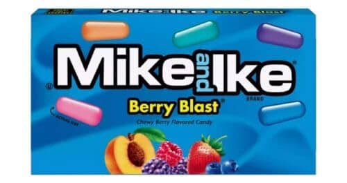 Mike & Ike Gluten Free Fat Free Berry Blast, 0.78 Ounce Mike & Ike 