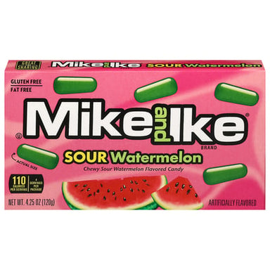 Mike & Ike Sour Watermelon, 4.25 Ounce MIKE AND IKE 4.25 Ounce 