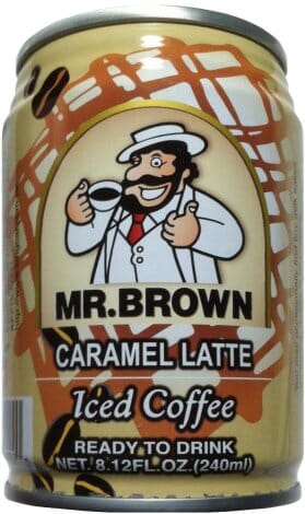 Mr. Brown Coffee Drink (Multiple Flavors) Mr. Brown Caramel Latte Pack of 1 