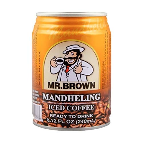 Mr. Brown Coffee Drink Variety Pack All Flavors Snackathon Foods Mandheling 8.12 Fluid Ounce (Pack of 1) 