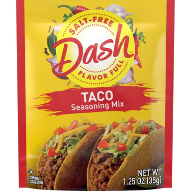 Mrs. Dash Seasoning Mix, Taco, 1.25 Ounce Dash 1.25 Ounce 