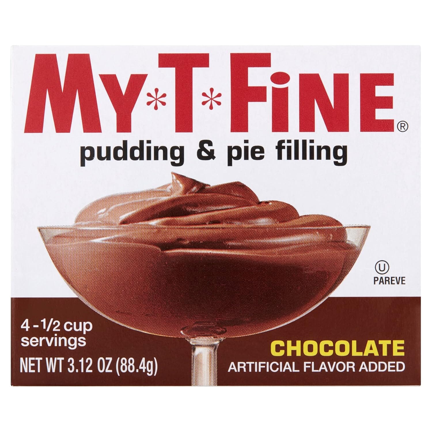 My-T-Fine Chocolate Pudding & Pie Filling Mix, 3.12 oz My T Fine 1 Count 