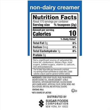 N'Joy, Non Dairy 12 Coffee Creamer N'Joy 