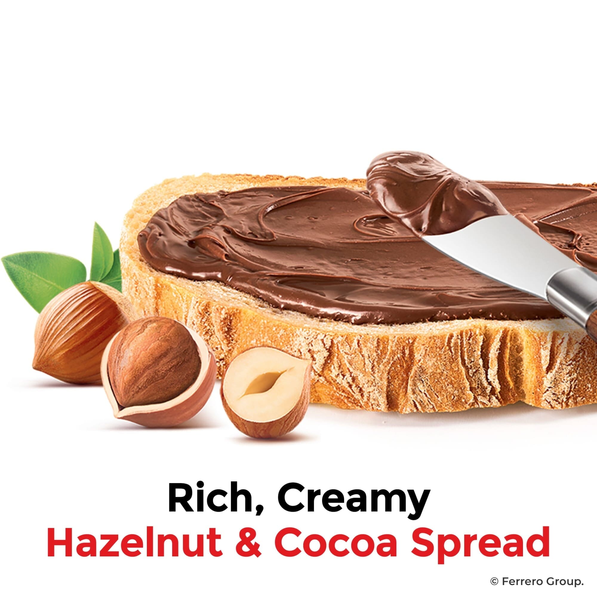 Nutella Hazelnut Spread with Cocoa, 0.8 oz Mini Glass Jar Nutella 