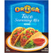 Ortega Taco Seasoning Packets Ortega Original 1.25 Ounce 