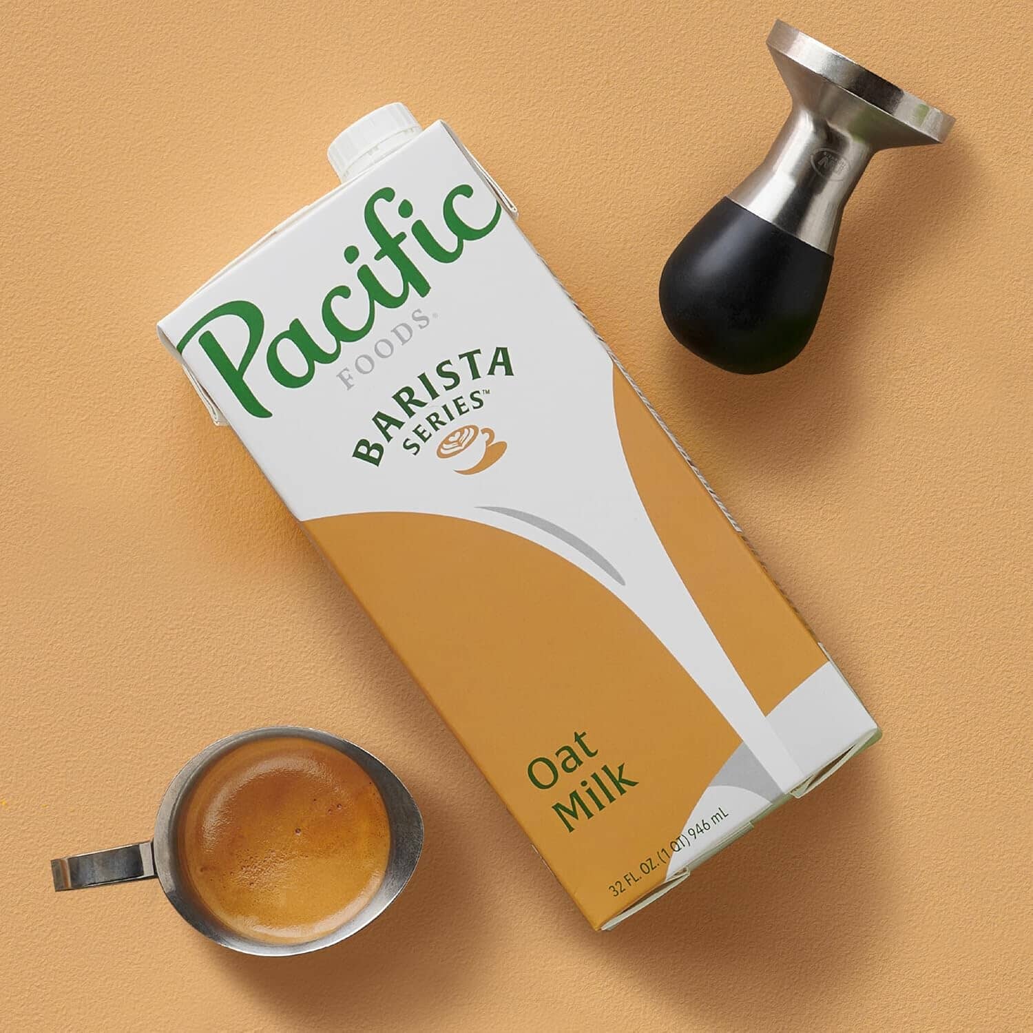 Pacific Foods Barista Series Original Oat Milk, Plant Based Milk, 32 oz Carton Pacific 