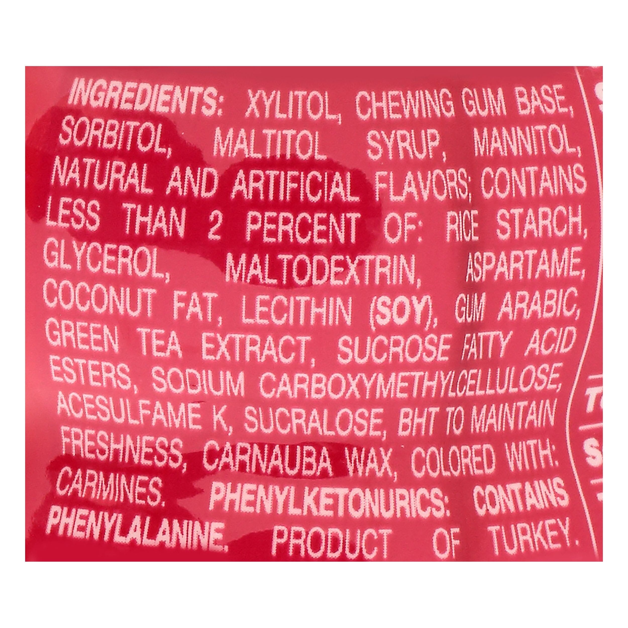 Perfetti Van Melle Mentos Pure Fresh Gum, 50 each Mentos 