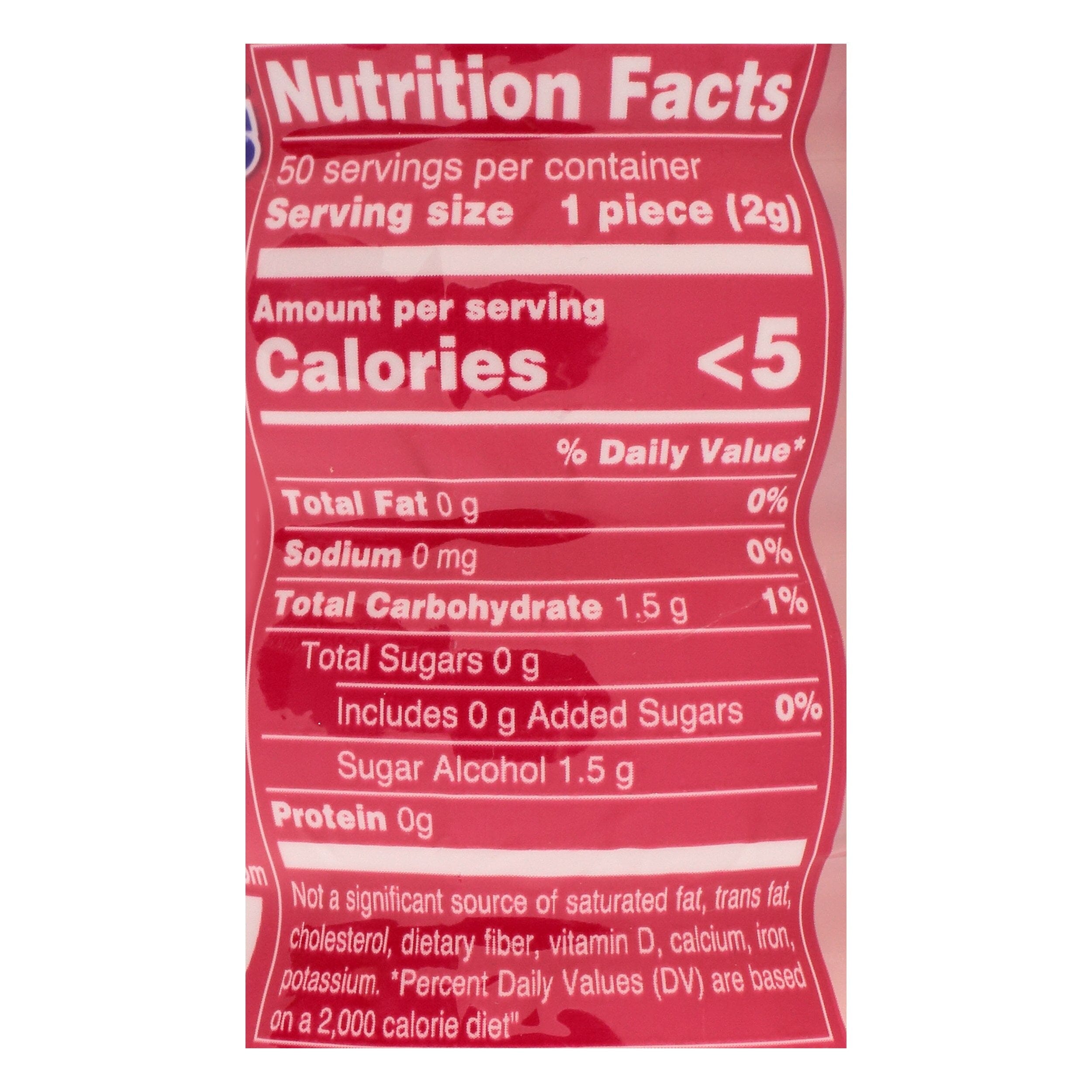 Perfetti Van Melle Mentos Pure Fresh Gum, 50 each Mentos 