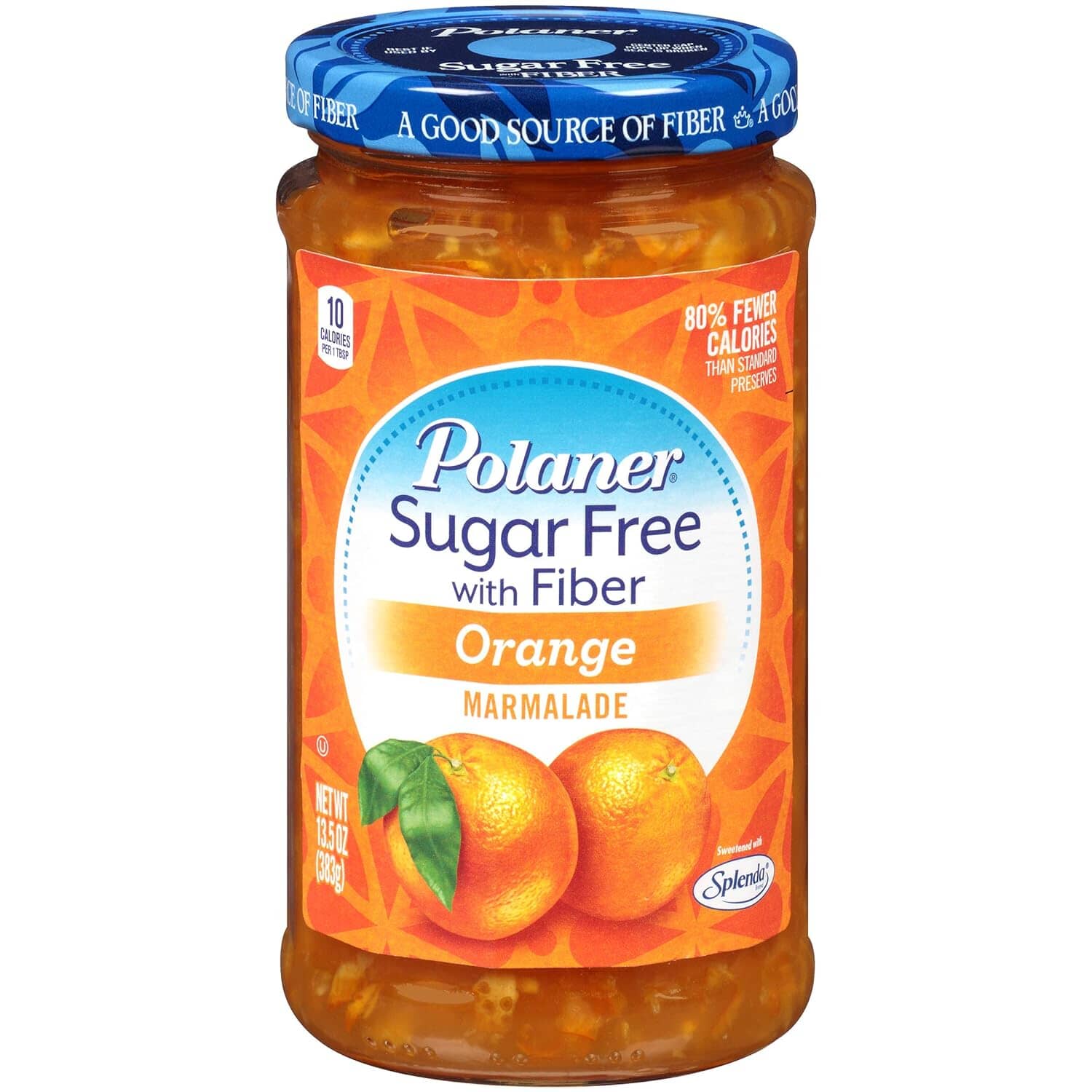 Polaner Sugar-Free Marmalade Polaner Orange 13.5 Ounce 