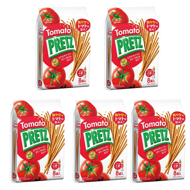 "Pretz" Ripe Tomatoes 4.7oz 5pcs Japanese Pretzel Snack Ninjapo Snackathon Foods 