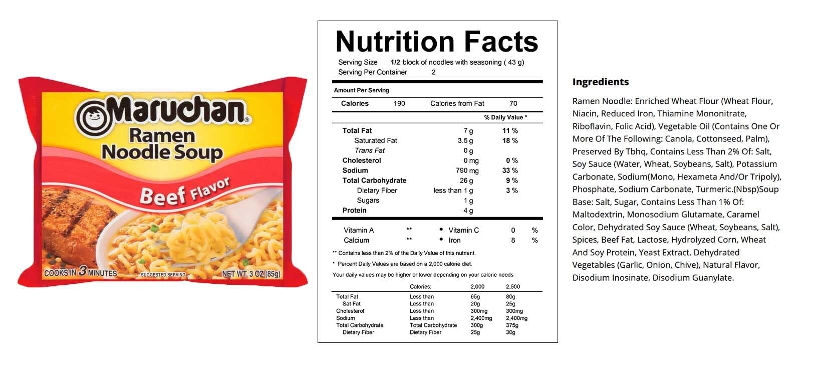 Ramen Noodle Soup Variety, 8 Flavors, 3 Ounce, 3 Packages each Flavor, Total 24 Packages Snackathon 