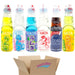 Ramune Japanese Soda, Variety Pack, 6 Marble Soda: Pineapple, Yuzu, Cola, Sakura, Blueberry, Yogurt, 1 Each, 6.76 Fluid Ounce Snackathon 