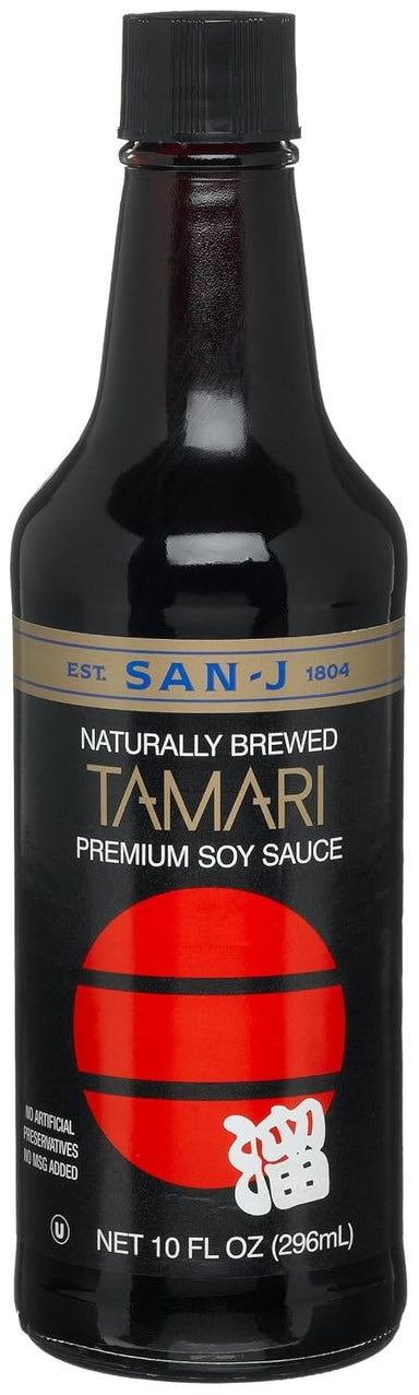 San-J Soy Sauce Tamari Black Label 10-Ounce San-J 