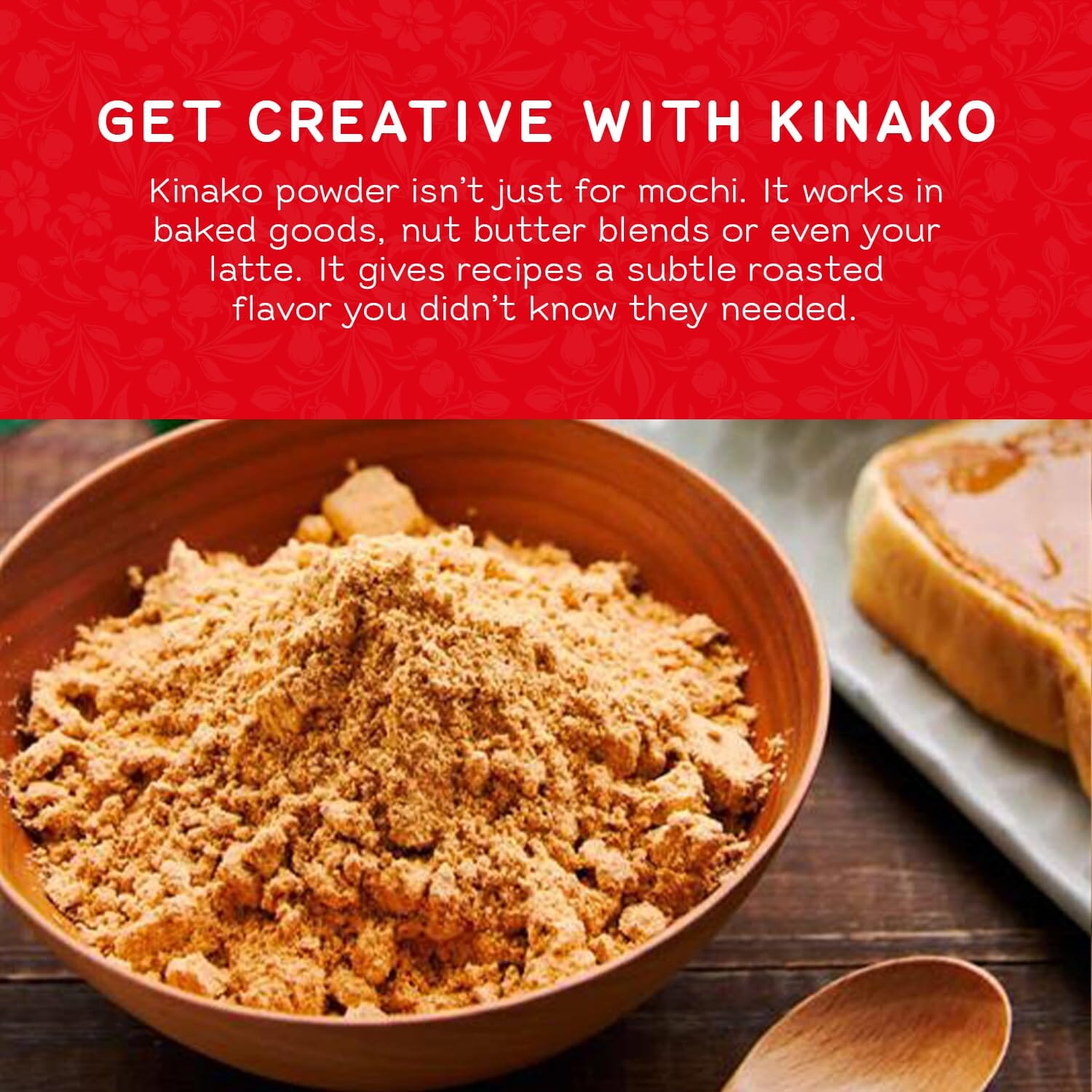 Shirakiku Roasted Soy Bean Flour, Kinako Shirakiku 