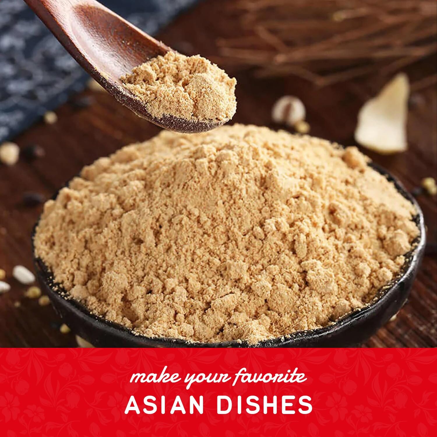 Shirakiku Roasted Soy Bean Flour, Kinako Shirakiku 