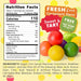 Snackathon Assorted Fruit Sours Candy, Resealable Bag Snackathon 