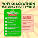 Snackathon Australian Licorice Candy, Mixed Fruit Flavors, Soft & Chewy Gourmet Licorice Twists Snackathon Foods 