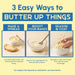 Snackathon Butter Powder, Powdered Butter for Baking & Cooking Snackathon 
