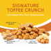 Snackathon Butter Toffee Peanuts, Sweet & Salty Gourmet Candied Nuts – 23 oz Resealable Bag Snackathon Foods 