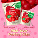 Snackathon Cherry Sours Candy, Bulk Old Fashioned Chewy Sour Cherry Balls, Retro Sweet & Tart Red Jelly Candy, Resealable Snack Bag Snackathon 