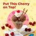 Snackathon Cherry Sours Candy, Bulk Old Fashioned Chewy Sour Cherry Balls, Retro Sweet & Tart Red Jelly Candy, Resealable Snack Bag Snackathon 