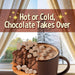 Snackathon Chocolate Mini Dehydrated Marshmallows – 8 oz Resealable Bag (Crunchy Topping for Hot Chocolate, Baking & Desserts) Snackathon 