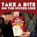 Snackathon Cinnamon Licorice Twists, 15.2 oz, Jumbo Chewy Red Licorice Sticks Snackathon 