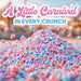 Snackathon Cotton Candy Crunch, 5 oz, Ice Cream Dessert Topping Sprinkles, Crunchy Cotton Candy Flavored Sprinkles, Colorful Crumble Bits for Ice Cream, Frozen Yogurt, Desserts & Cupcakes, Made in USA Snackathon 