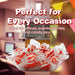 Snackathon Cylinder-Shaped Twists Hard Candy, Bulk Individually Wrapped, Classic Red & White Peppermint Twists, 1 Pound Snackathon 