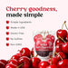 Snackathon Dried Tart Cherries, Lightly Sweetened Chewy Montmorency Sour Cherries Snackathon 