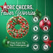 Snackathon Dye Free Christmas Sprinkles, Natural Holiday Jimmies No Artificial Dyes or Flavors, Vegan & Gluten Free, Bulk Red, Green & White Jimmies Mix for Decorating, Baking & Topping Snackathon 