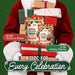 Snackathon Dye Free Christmas Sprinkles, Natural Red, Green & White Holiday Jimmies Snackathon 