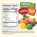 Snackathon Giant Gum Drops Candy, Jumbo Soft & Chewy Jelly Gumdrops Snackathon 