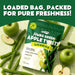 Snackathon Green Apple Licorice Twists, 15.2 oz, Jumbo Chewy Licorice Candy, 7-inch Big Licorice Sticks, Fruity Green Apple Flavor, Old Fashioned Fruit Twists, Made in USA, Resealable Bag Snackathon 