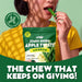 Snackathon Green Apple Licorice Twists, 15.2 oz, Jumbo Chewy Licorice Candy, 7-inch Big Licorice Sticks, Fruity Green Apple Flavor, Old Fashioned Fruit Twists, Made in USA, Resealable Bag Snackathon 